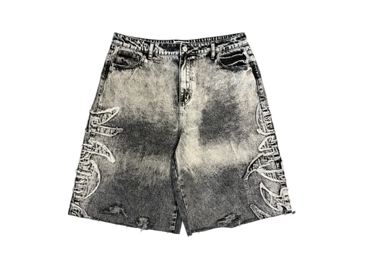 Dirty South Apparel  black Jean Shorts
