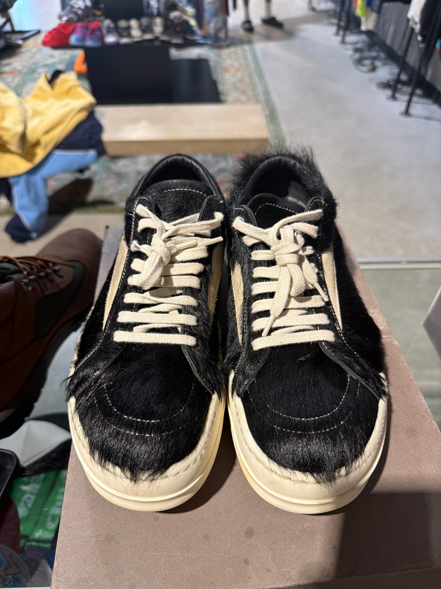 Rick Owens Vintage Sneaker Fur Sz 10