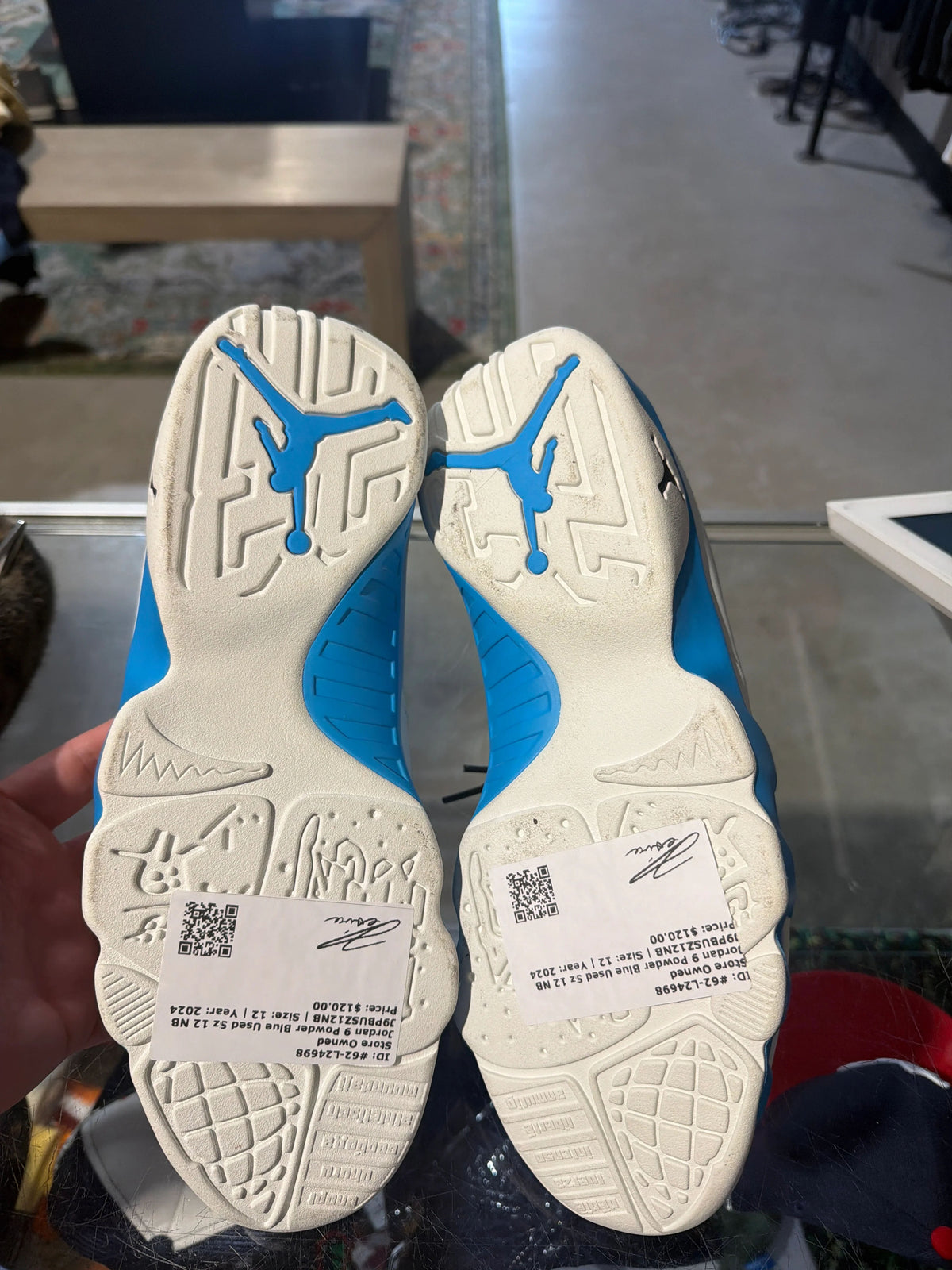 Jordan 9 Retro Powder Blue (2024) - Pre-Owned NB