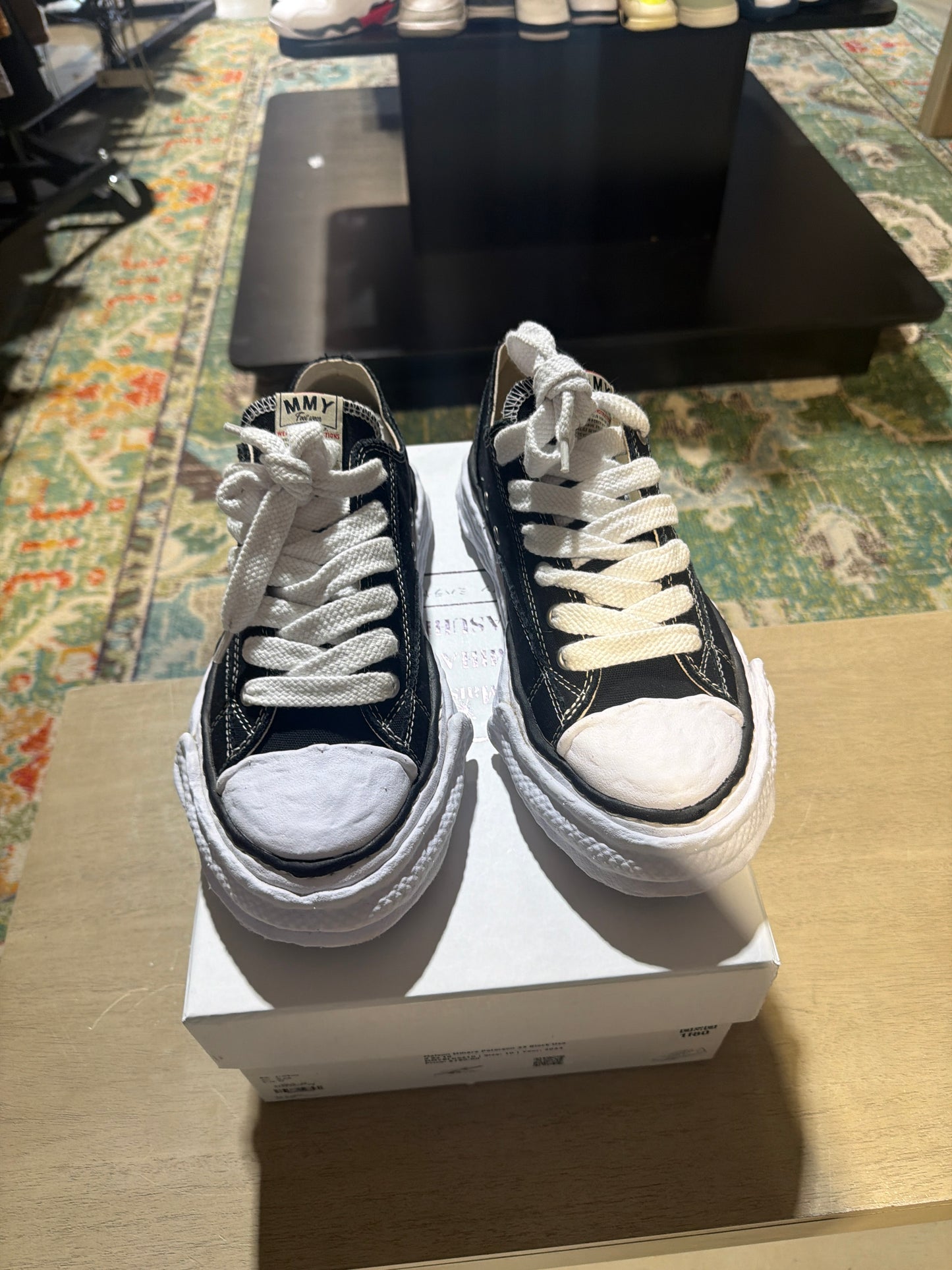Maison Mihara Peterson 23 Black Used Sz 10