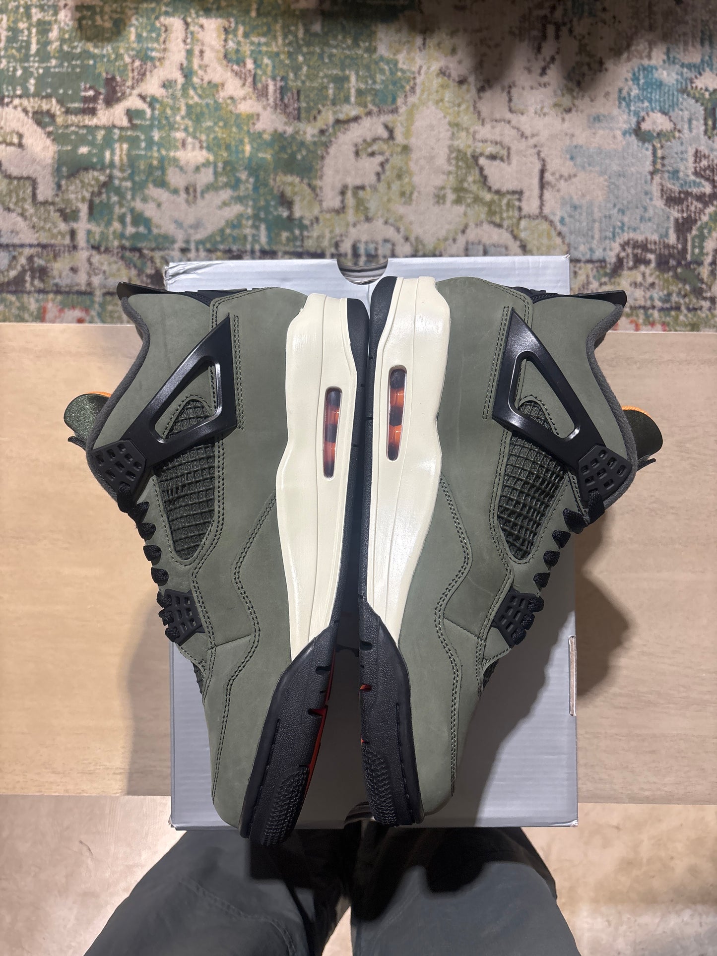 Jordan 4 undftd 2025 used sz 10