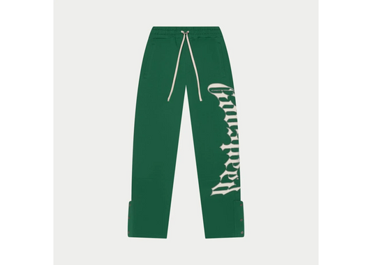 green white godspeed sweatpants