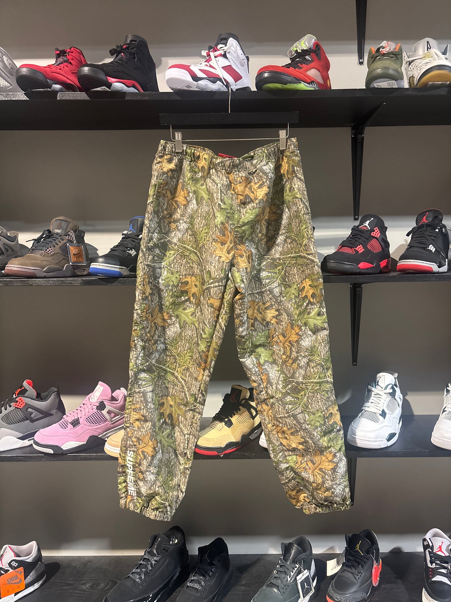 Supreme Camo Nylon Track Pants