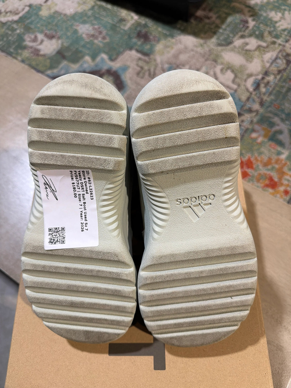 Yeezy Desert Boot Salt - Pre-Owned