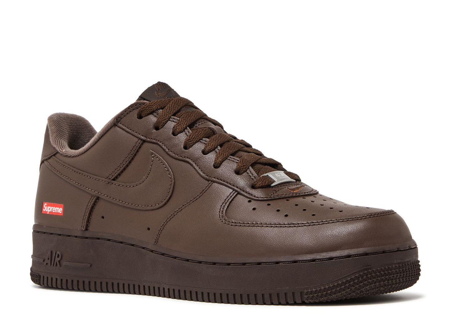 Supreme x Air Force 1 Low Box Logo - Baroque Brown