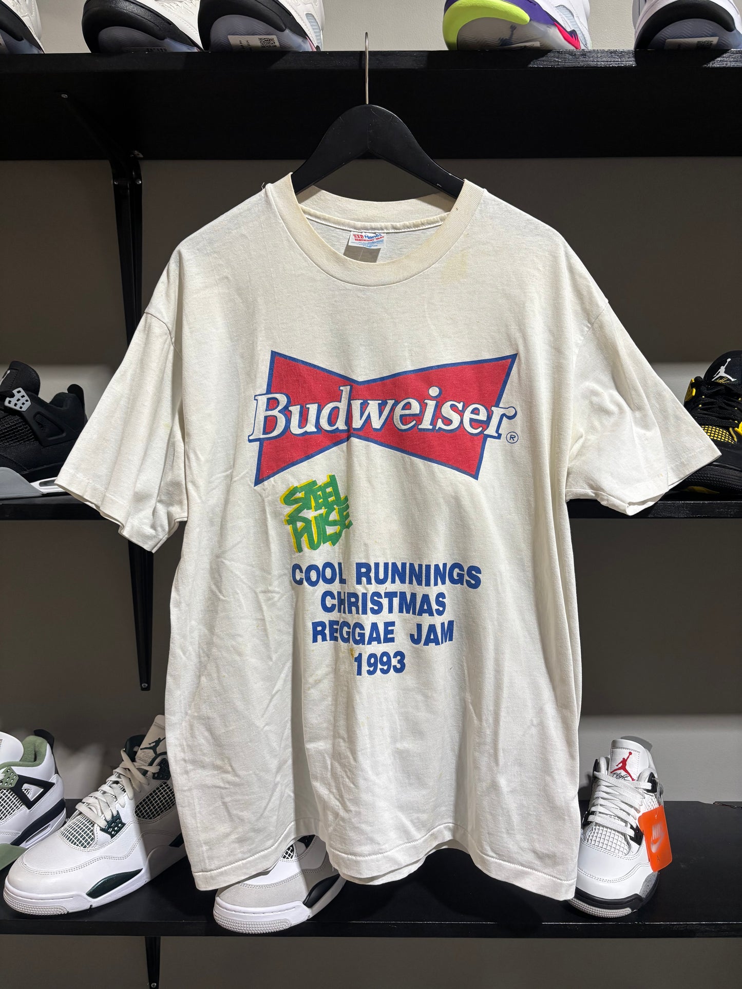 Vintage Budweiser Steel Pulse Tee