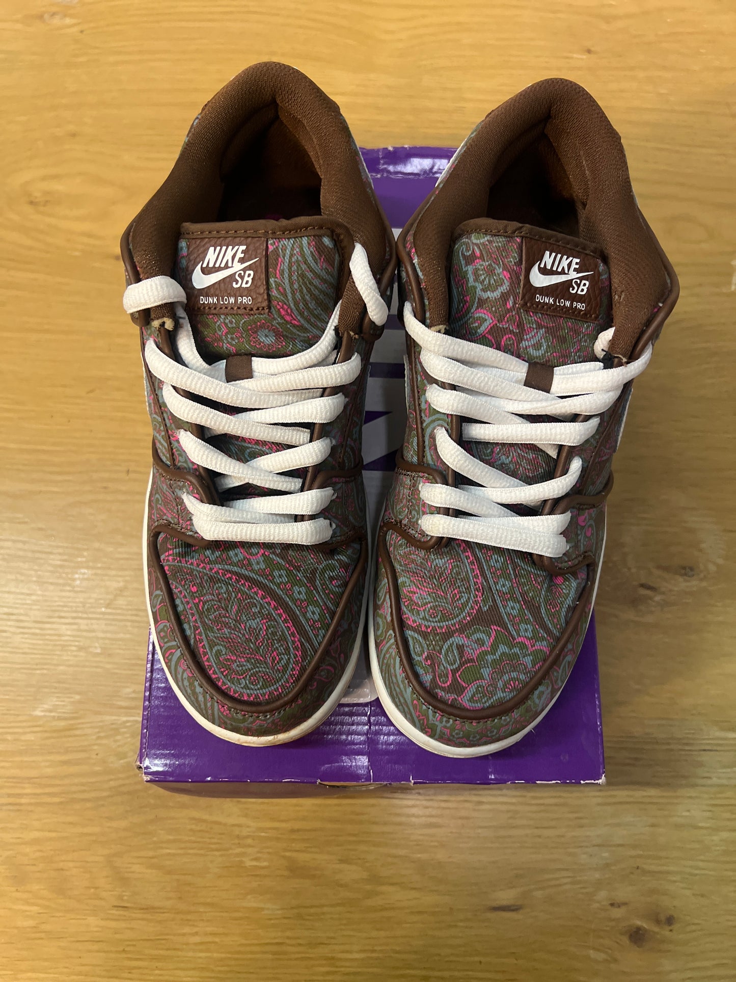 DUNK LOW PRO PREMIUM SB PAISLEY USED SIZE 8.5