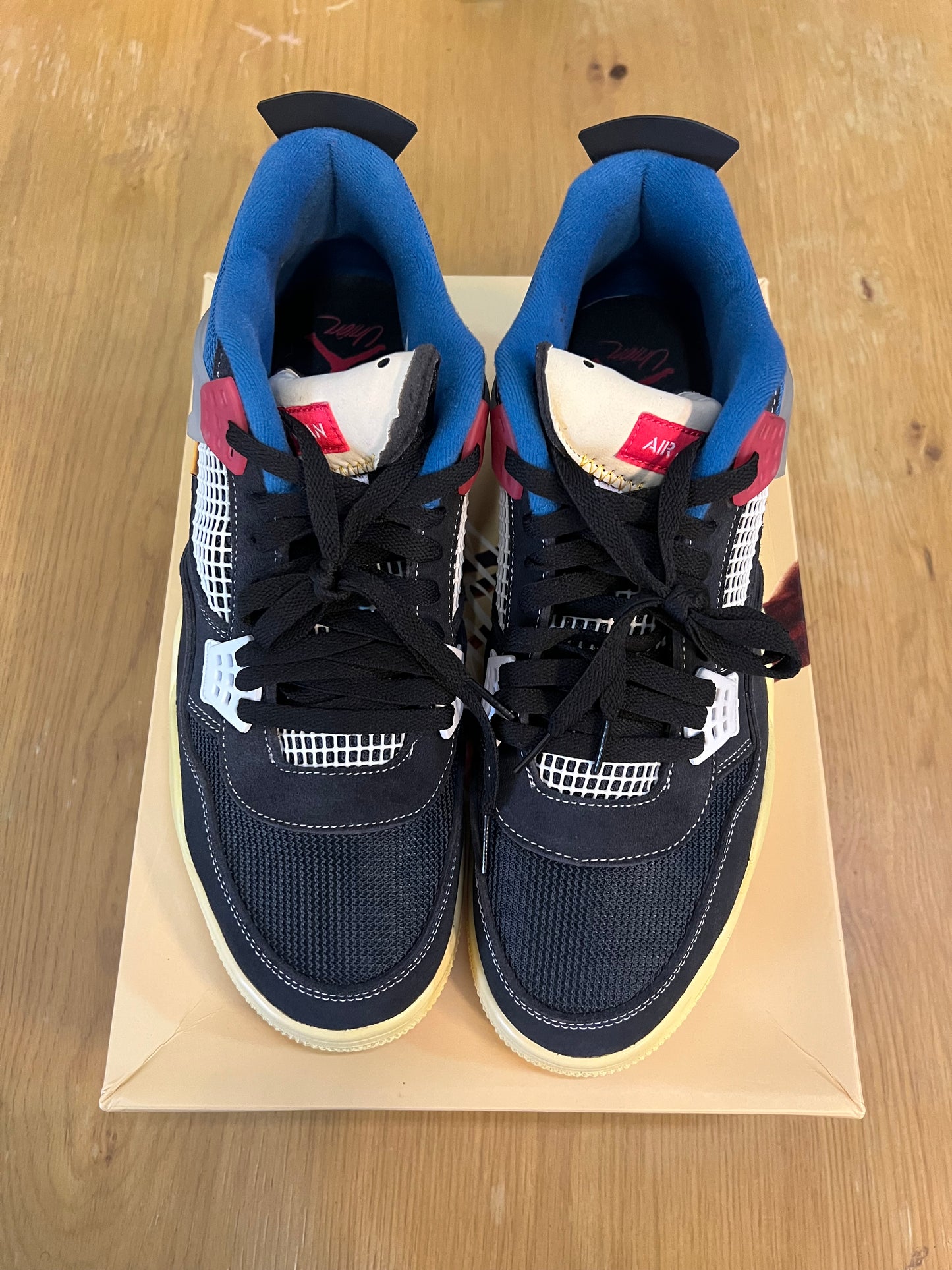 Jordan 4 Union Off Noir Used Sz 13