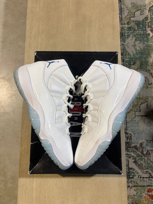 Jordan 11 Legend Blue Used Sz 9.5