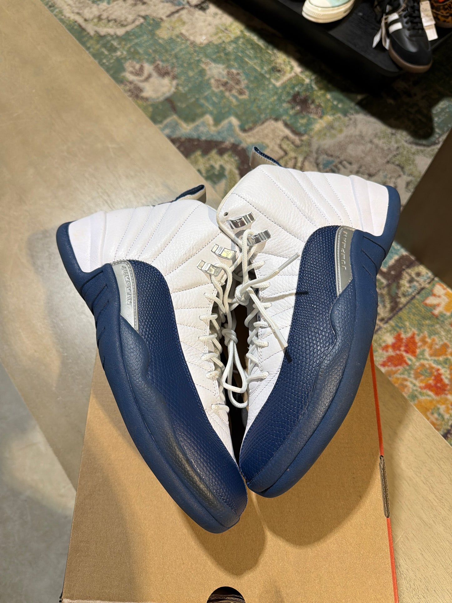 Jordan 12 French blue 2025 used sz 10