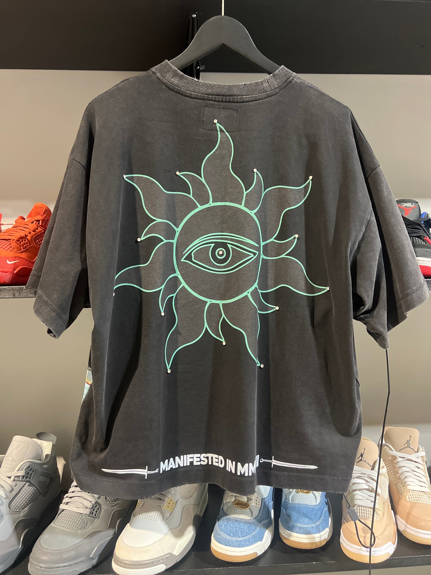 godspeed Statue of Liberty helicopter tee