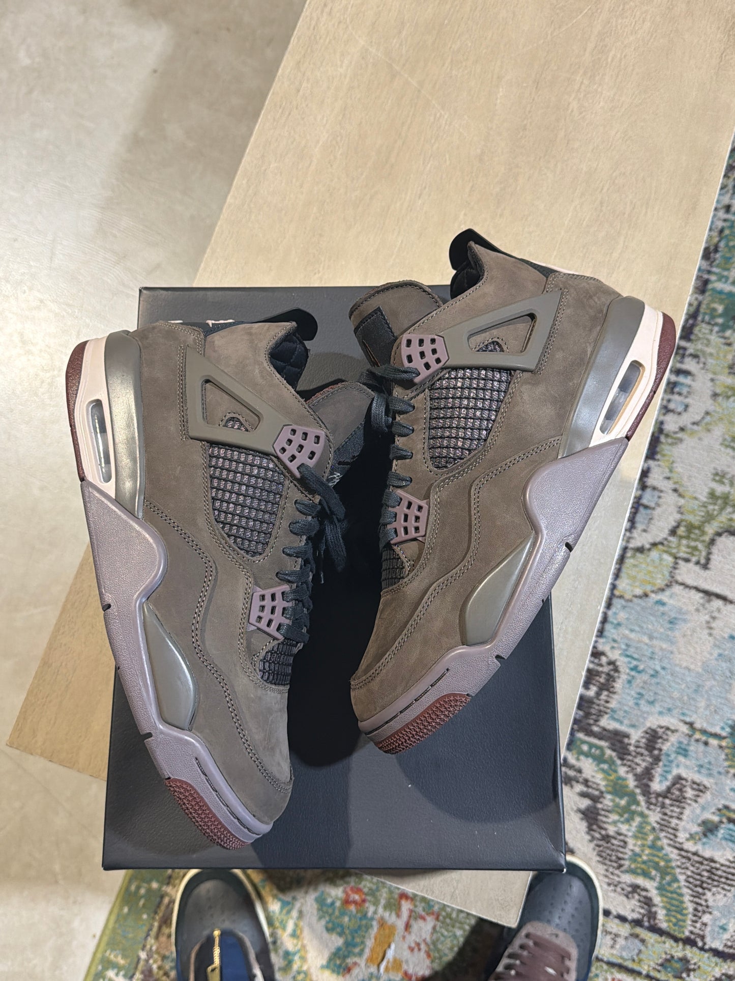 Jordan 4 A Ma Brown 4s Used Sz 10