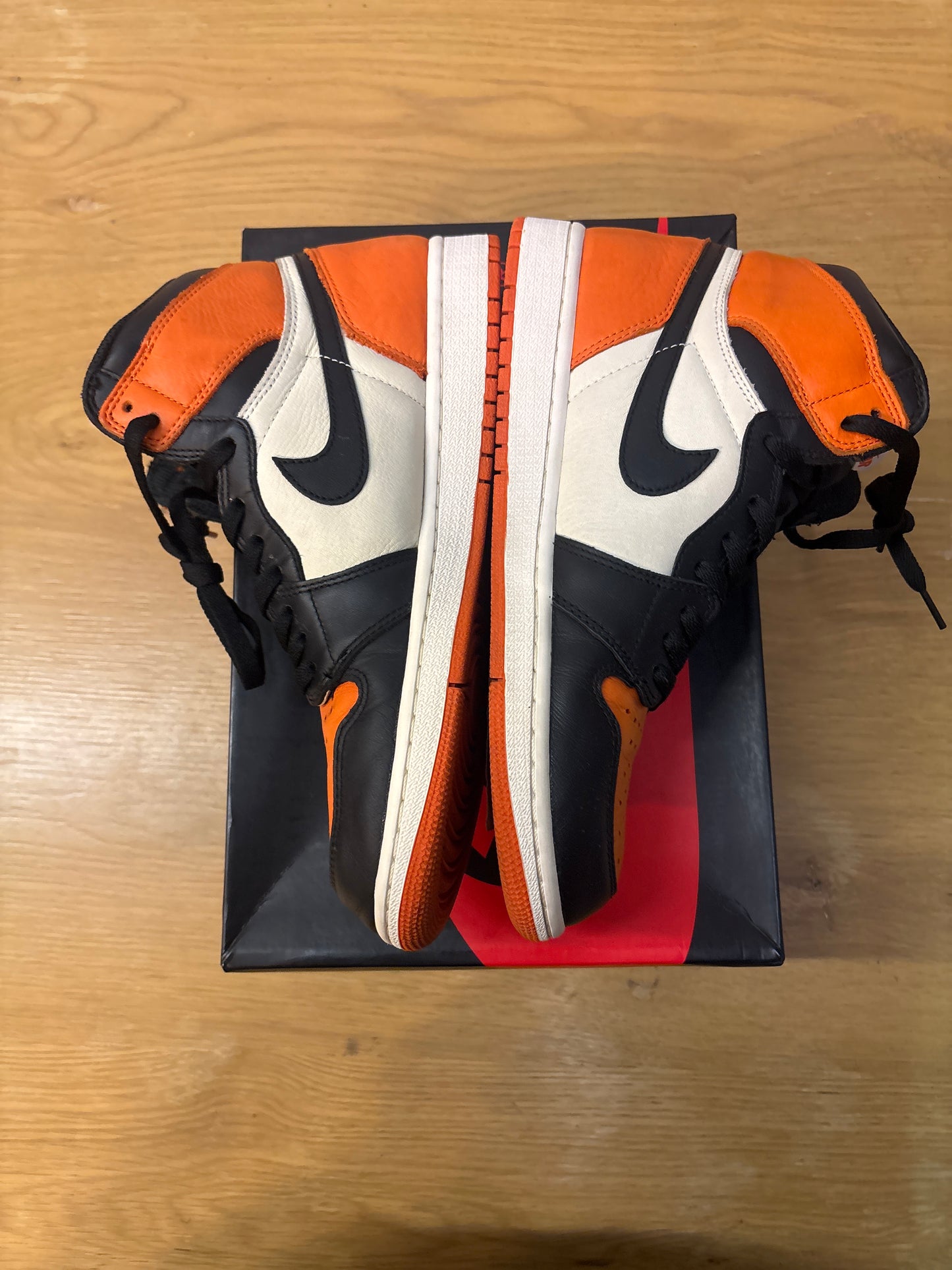 JORDAN 1 HIGH SHATTERED BACKBOARD Used Sz 10