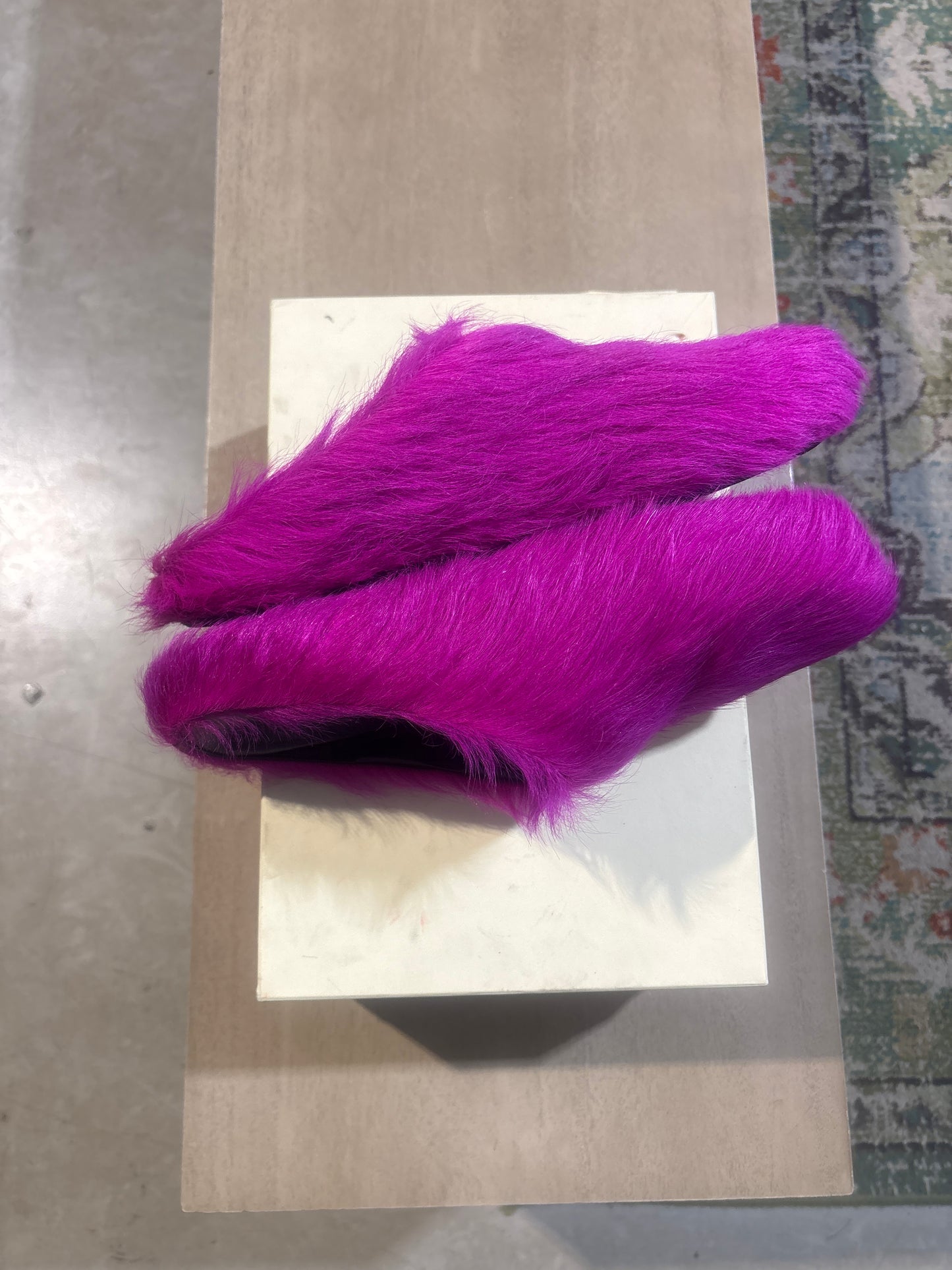 Marni Fussbett Sabot Fuchsia Used Sz 11