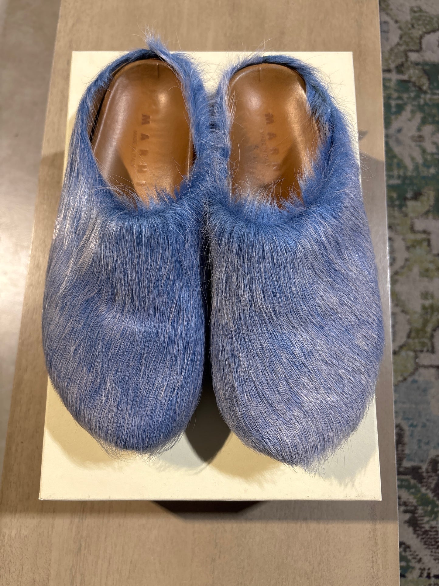 Marine Fussbett Used Blue Size 9
