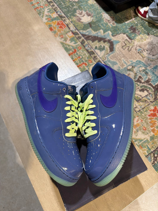 Air Force 1 Low Patent Grape Ice Used Sz 13