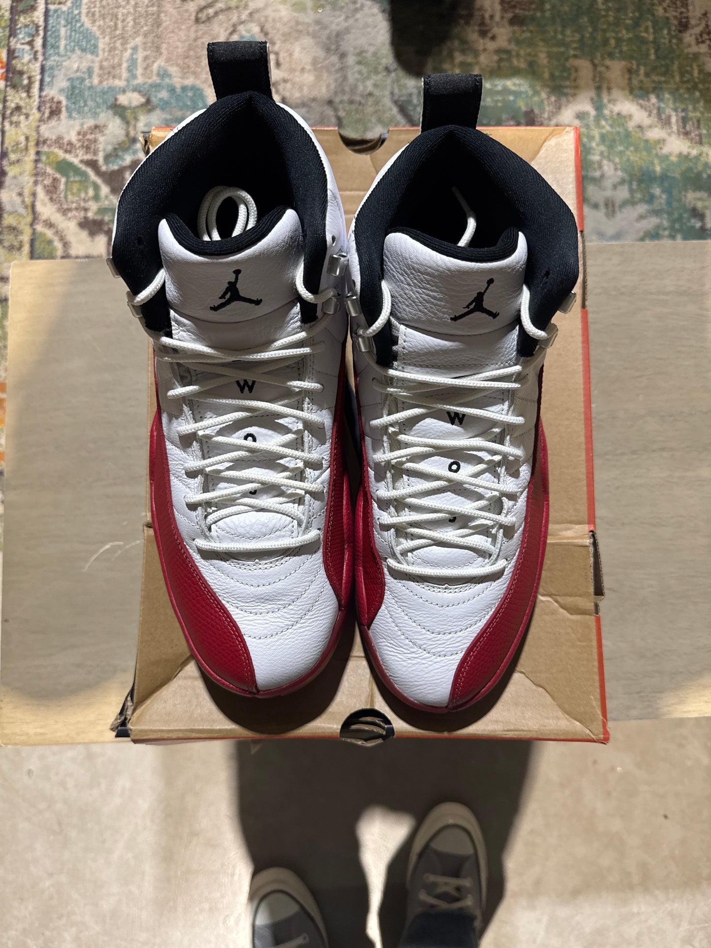 Jordan 12 Cherry Used Sz 10