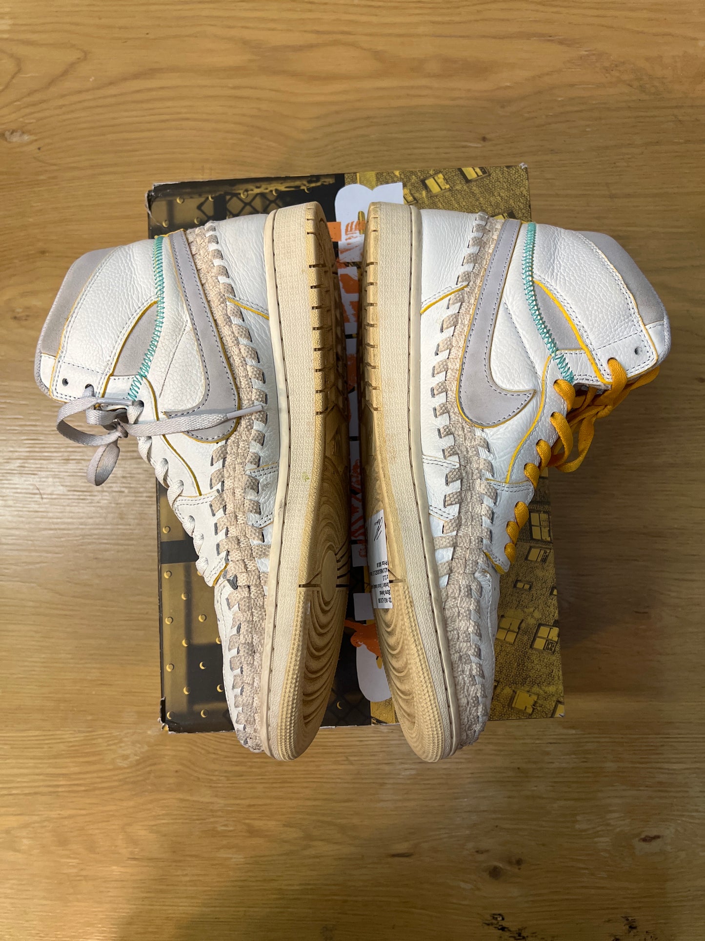 Jordan 1 Union beauty supply used sz 11.5