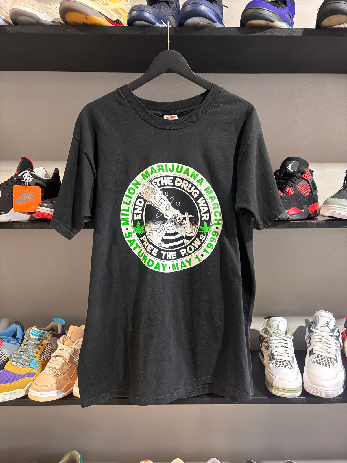 Vintage Marijuana March Tee 99' - Pre-Owned