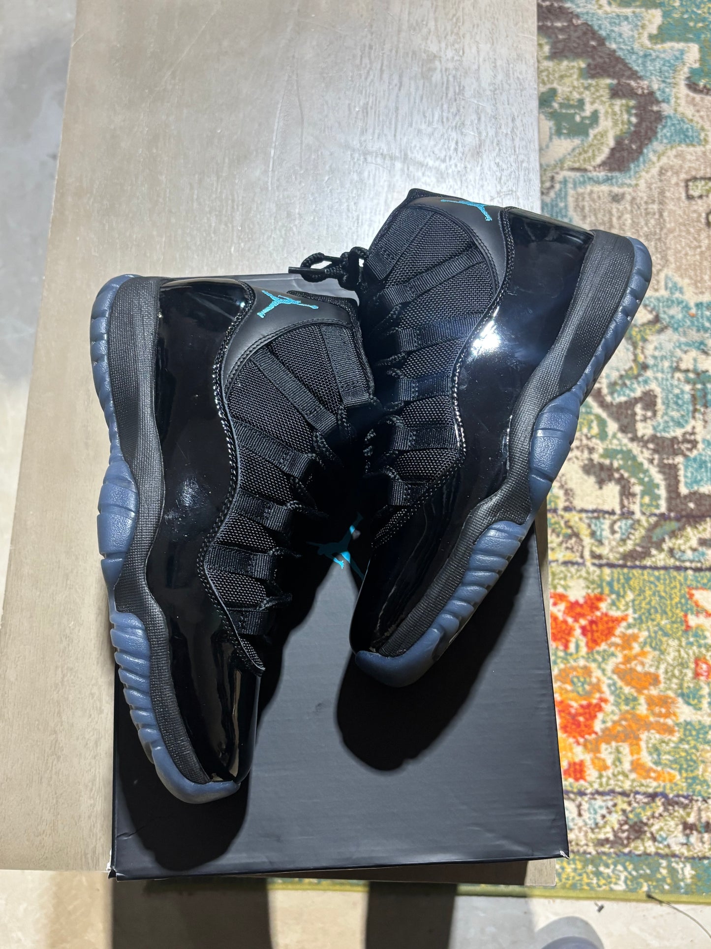 JORDAN 11 GAMMA USED SZ 7.5