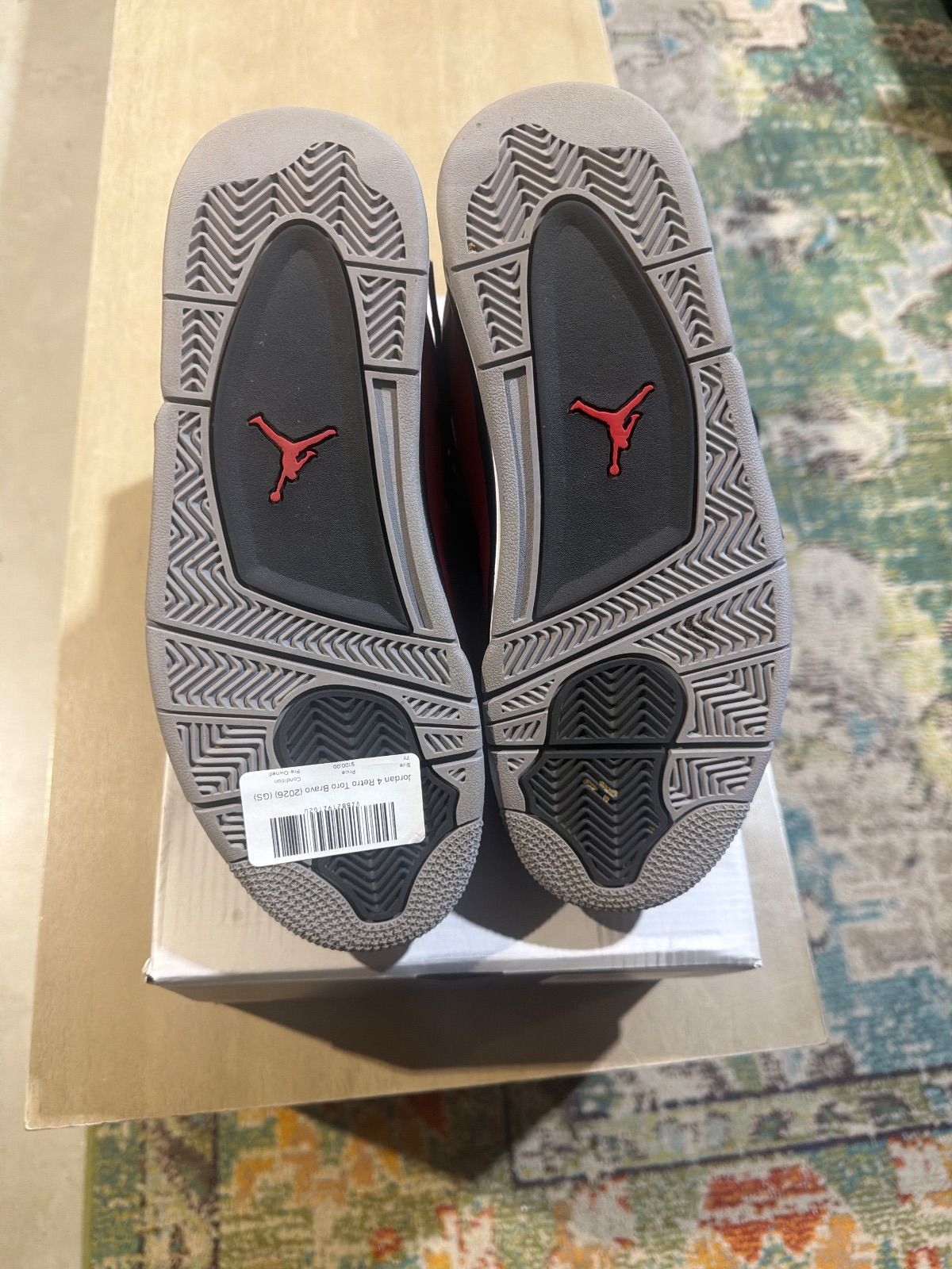Jordan 4 Retro Toro Bravo (2026) (GS) - Pre-Owned