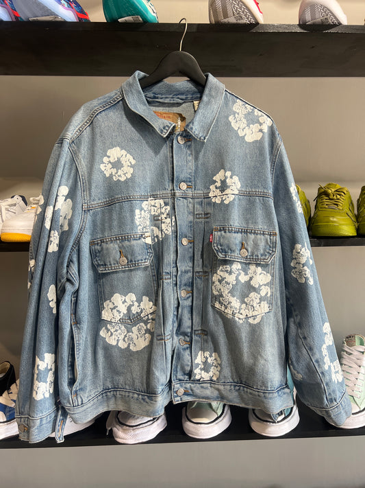 dark indigo denim tears jean