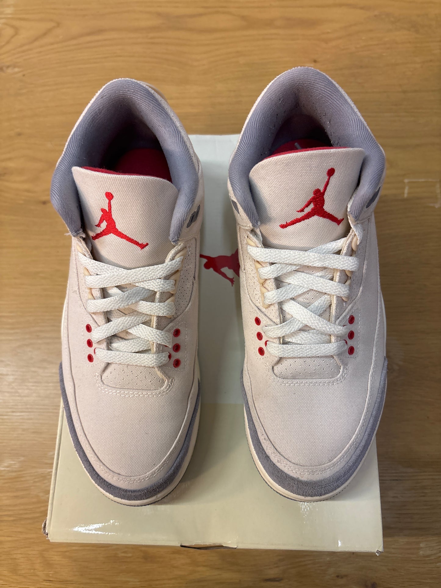 Air Jordan 3 retro muslin used size 8.5
