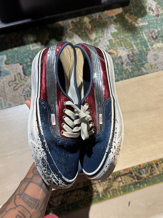 Vans Premium Authentic La Habana Red Navy - Pre-Owned