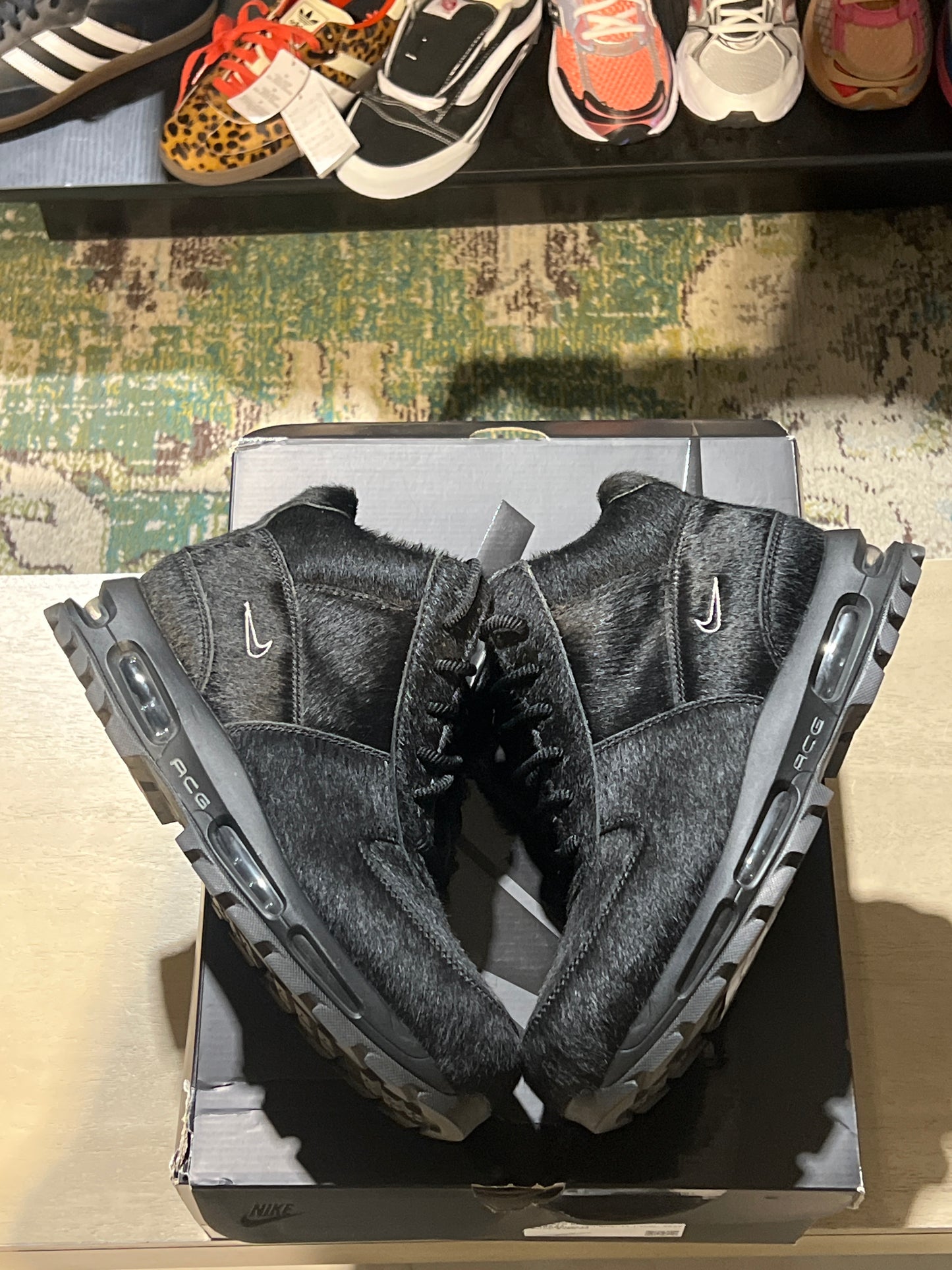 Nike ACG Boot Goadome Black Pony Used Sz 11
