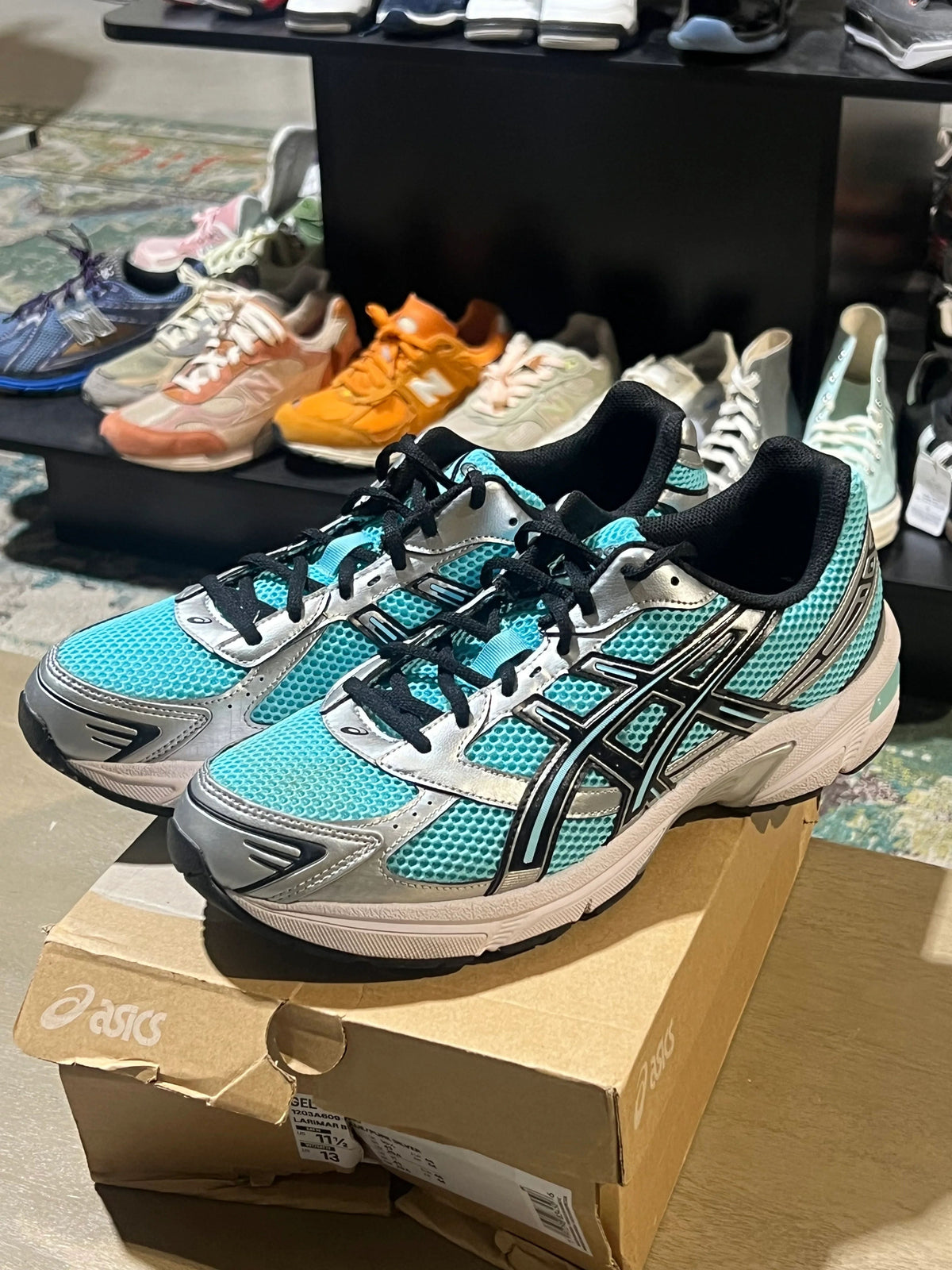 ASICS Gel-1130 Larimar Blue Silver - Pre-Owned