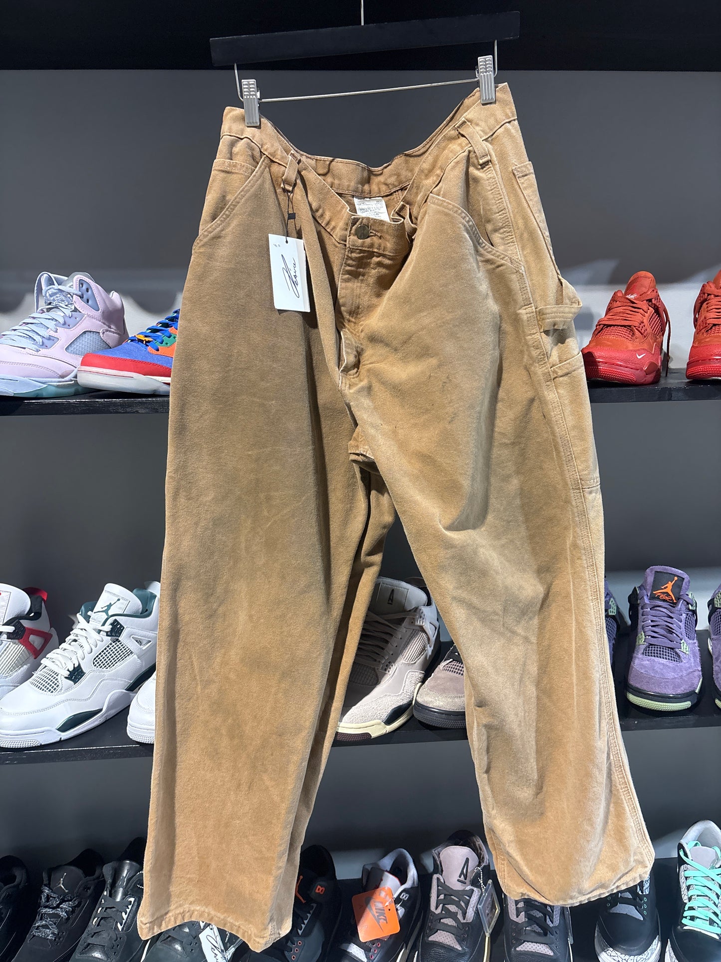 Vintage carhartt khaki pants 1