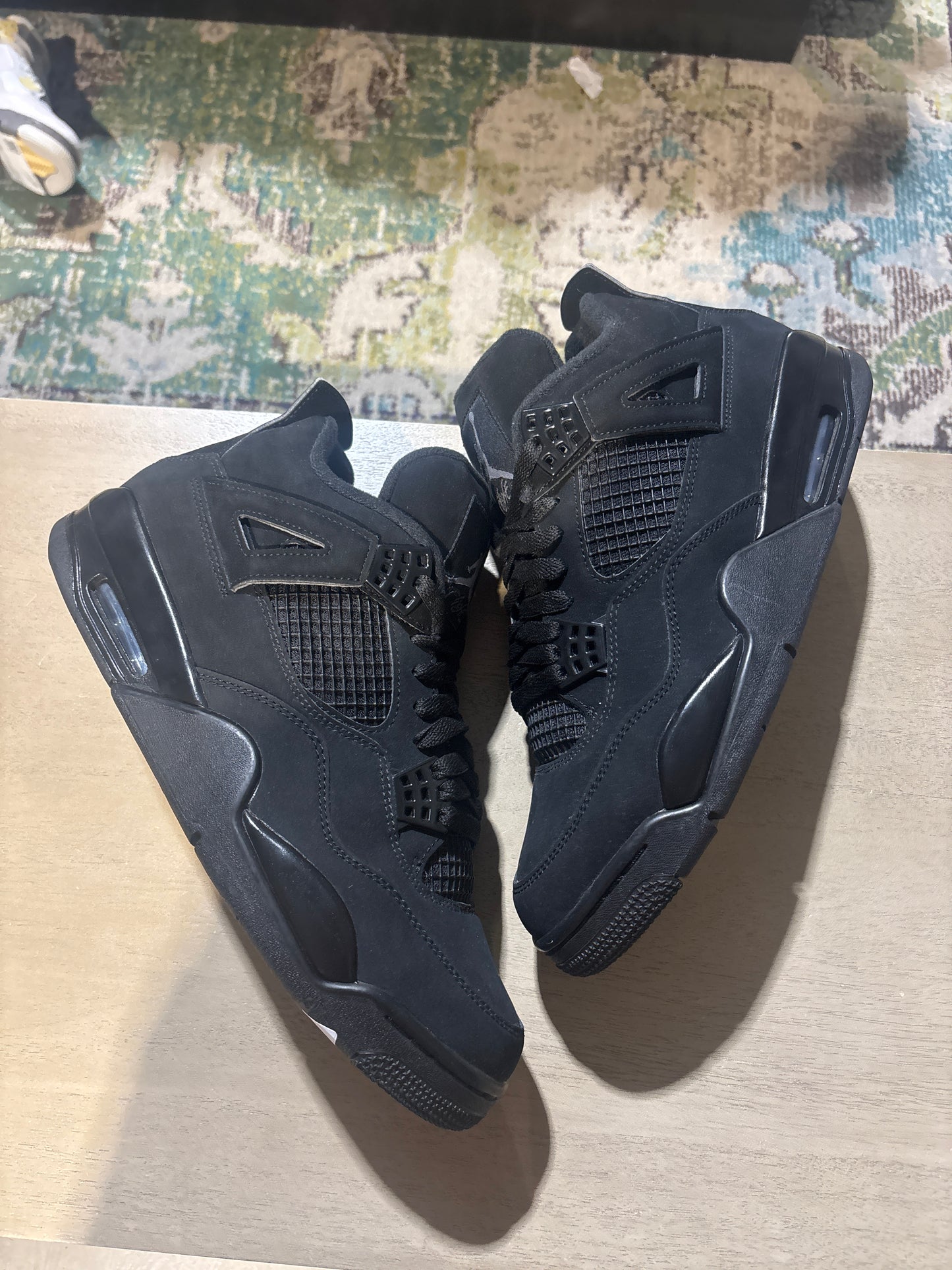 Air Jordan 4 black cat used sz 10 NB