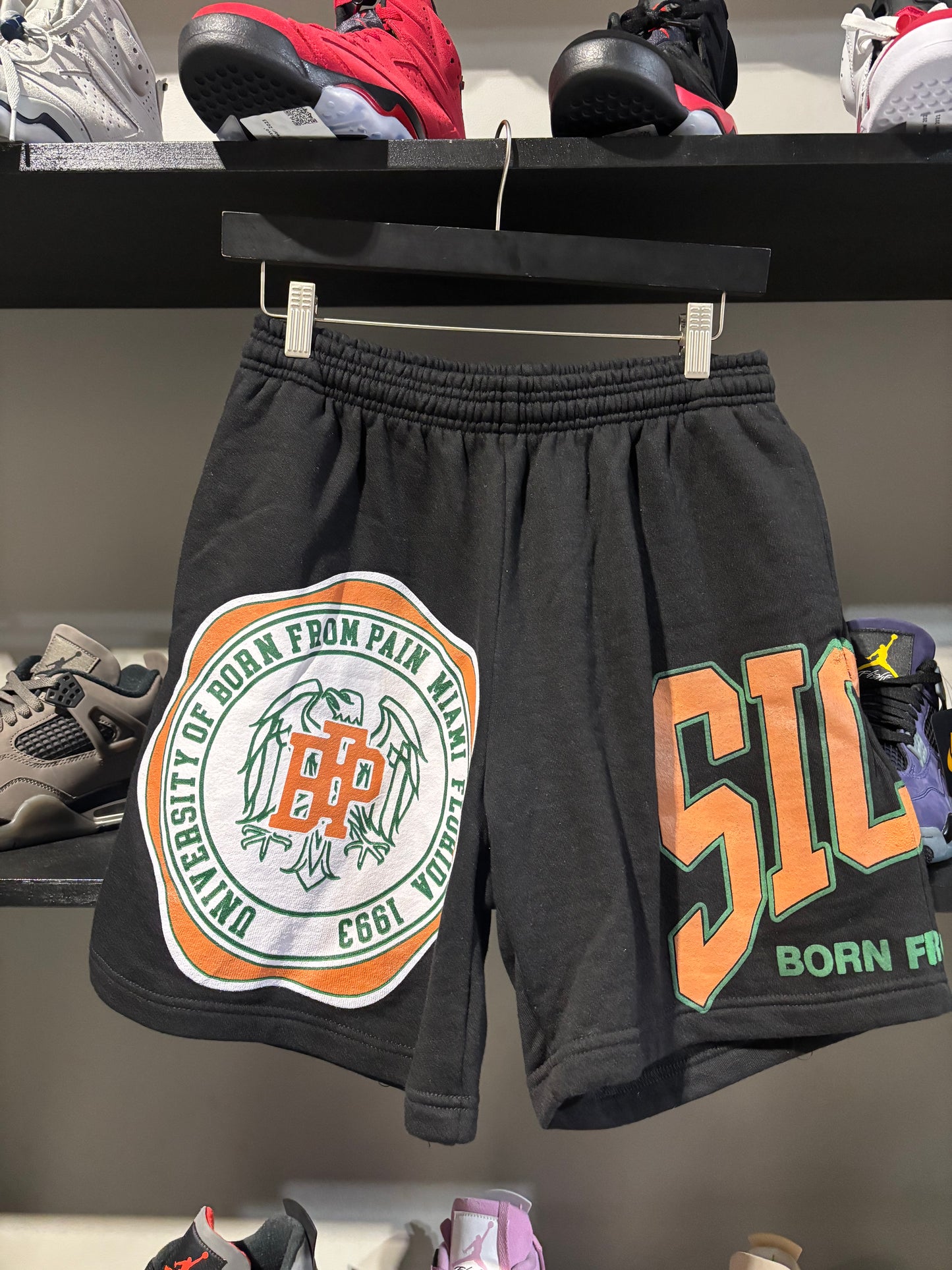 Sicko Miami Shorts Black