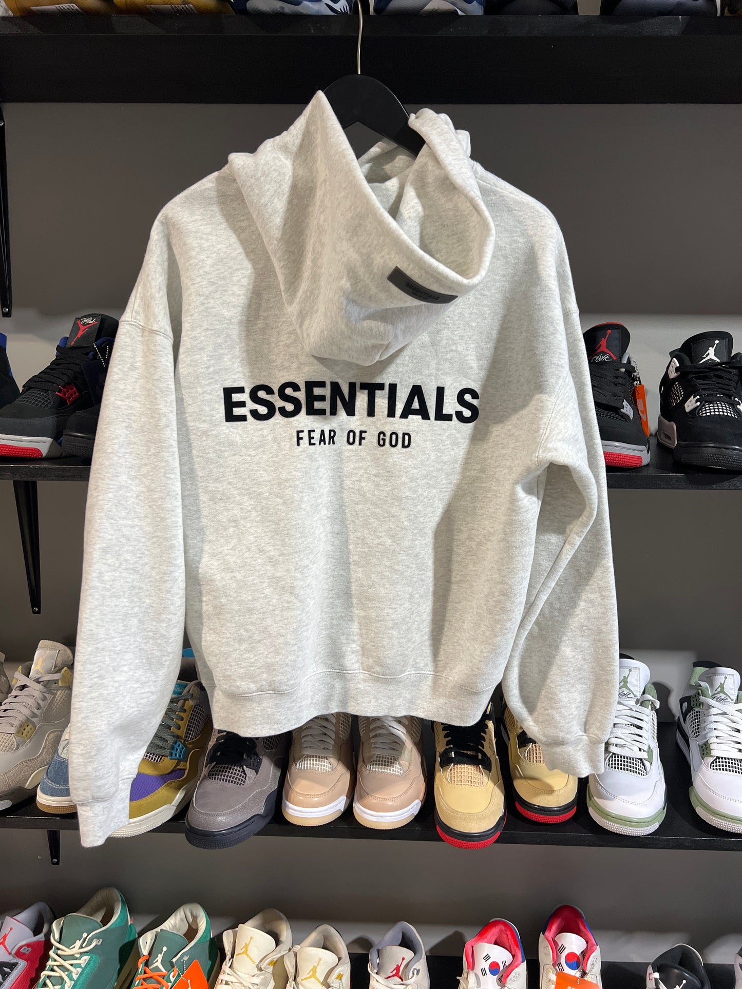Essentials Light Oatmeal Hoodie
