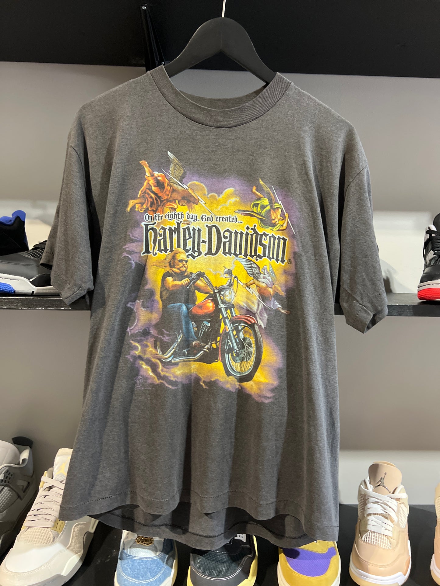 Harley Davidson angel motorcycle tee