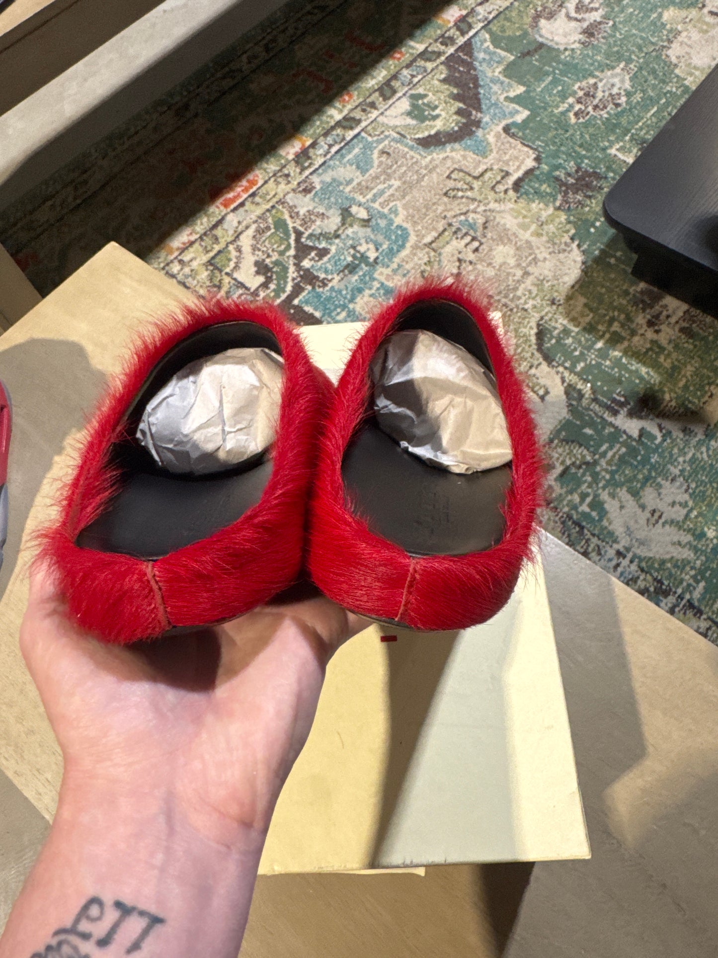 Marni Fussbett Sabot Slide Used 5.5