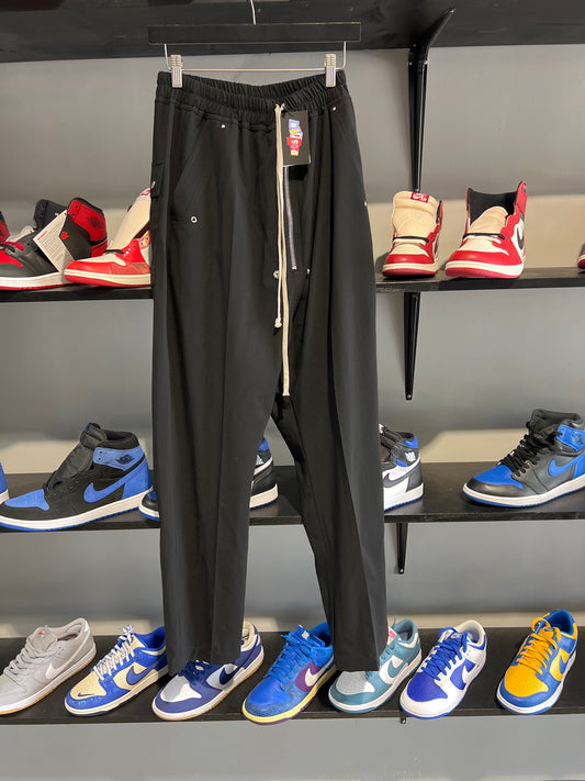 Rick Owens black poly pants