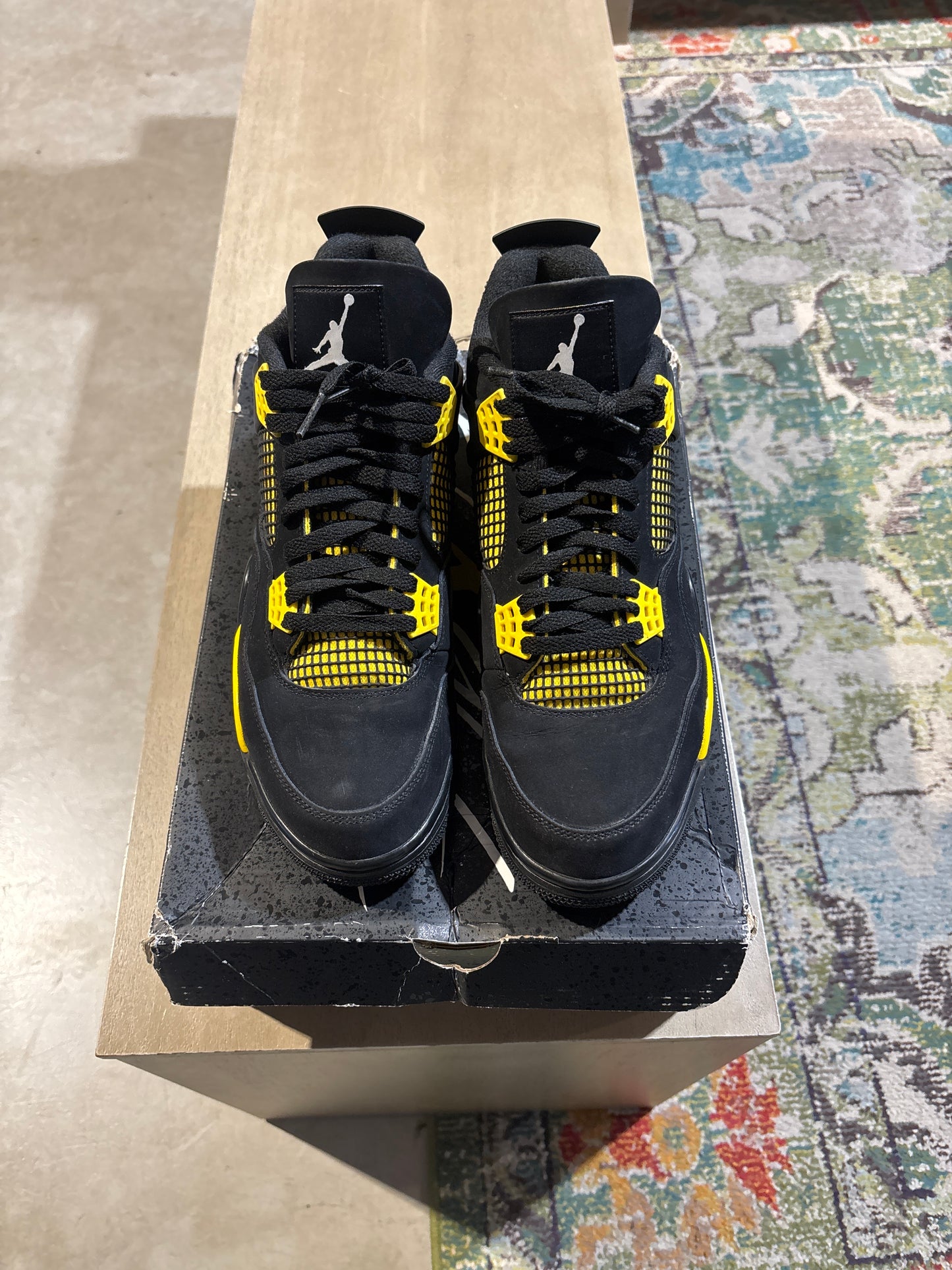 Jordan 4 Thunder Used Sz 12 (1)