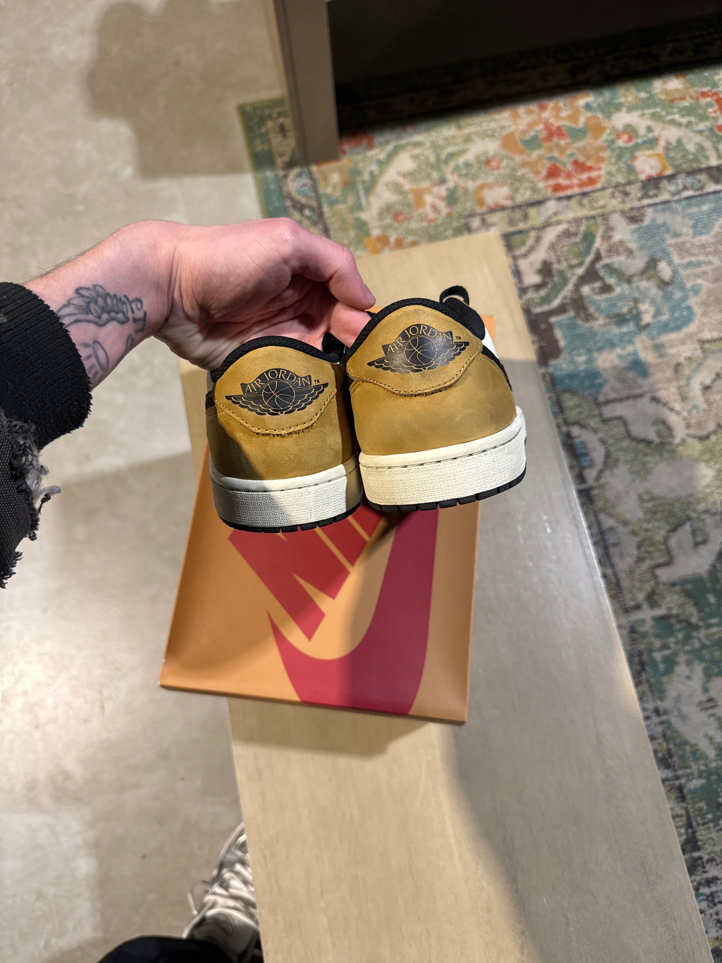 Jordan 1 Rookie Of The Year Low Used Sz 10