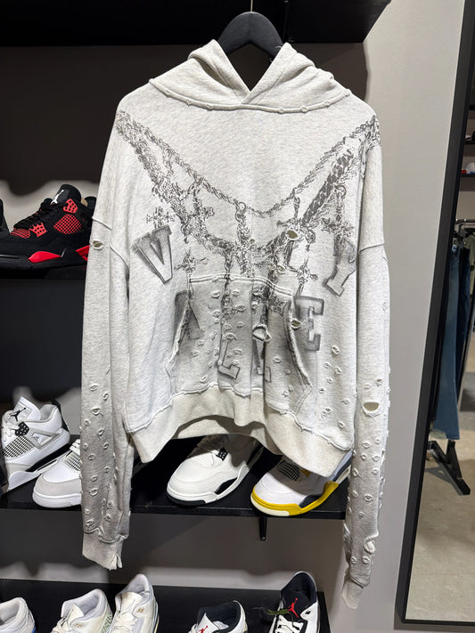 Vale Valley Grey Chains Hoodie