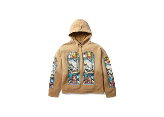 wdw khaki church window hoodie