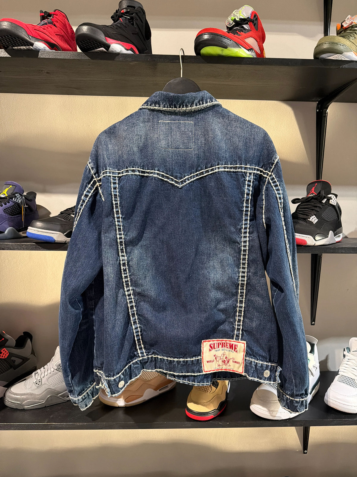 Supreme True Religion Denim Jacket Indigo