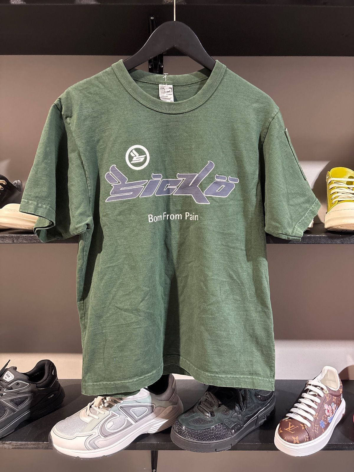 Sicko Born From Pain Green Tee