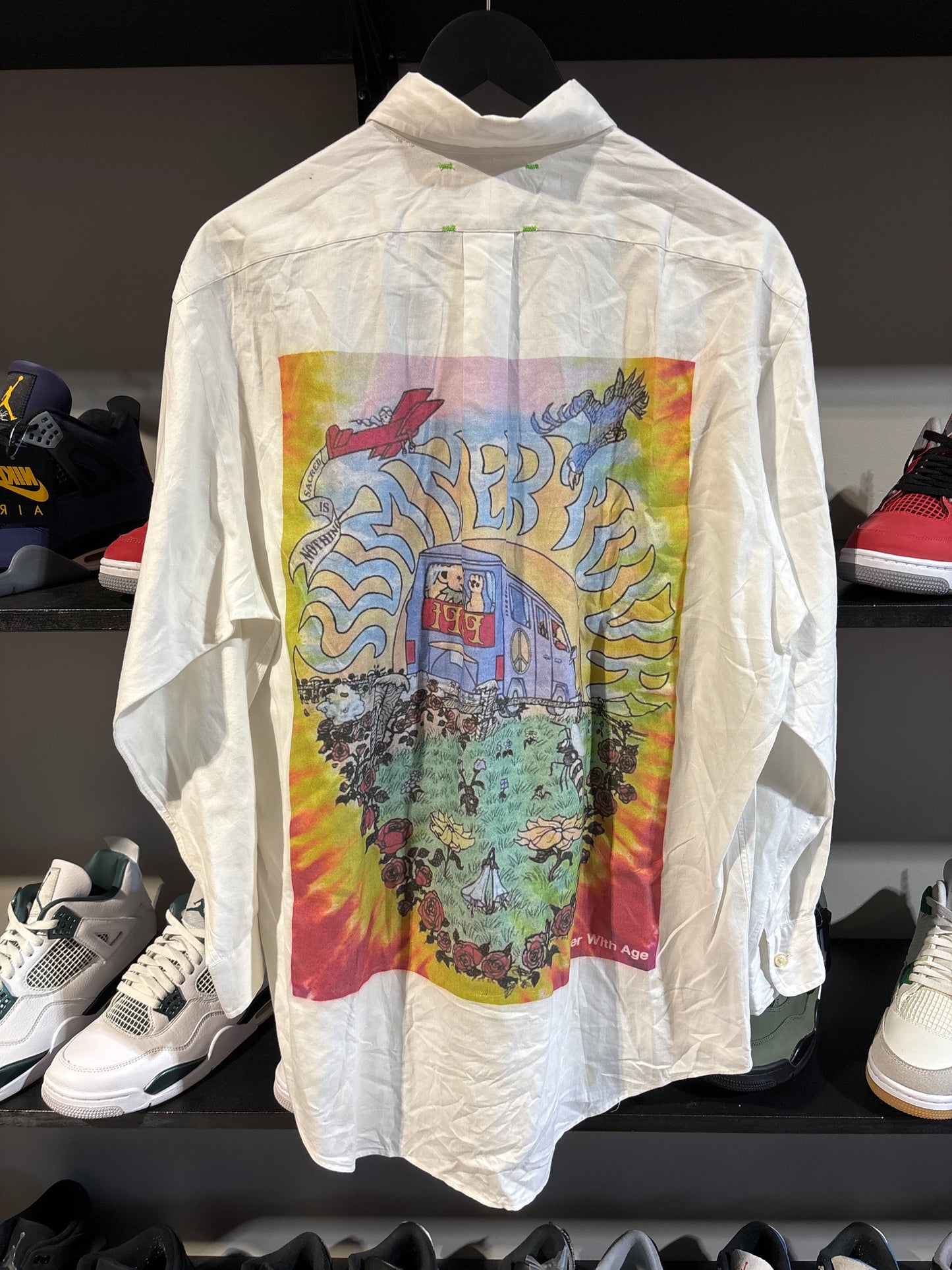 Better With Age White Button Down
