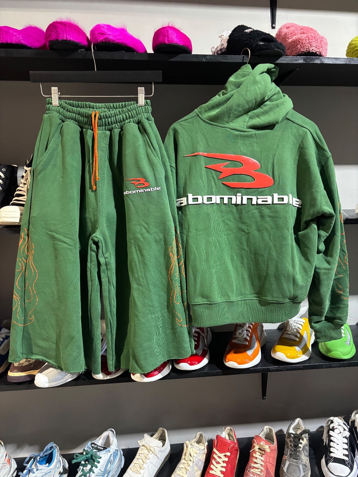 Abominable Flame Set Green/Red