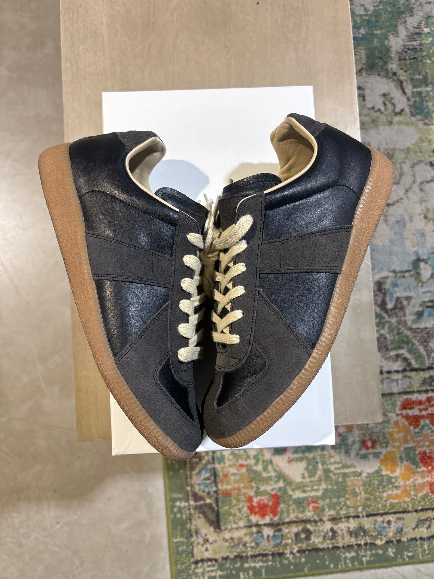 Margiela Gats Charcoal/Gum Used Sz 9