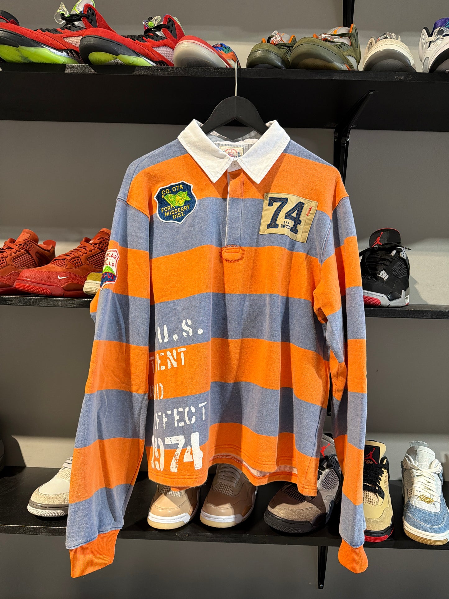 74 Is War Mays Rugby Longsleeve