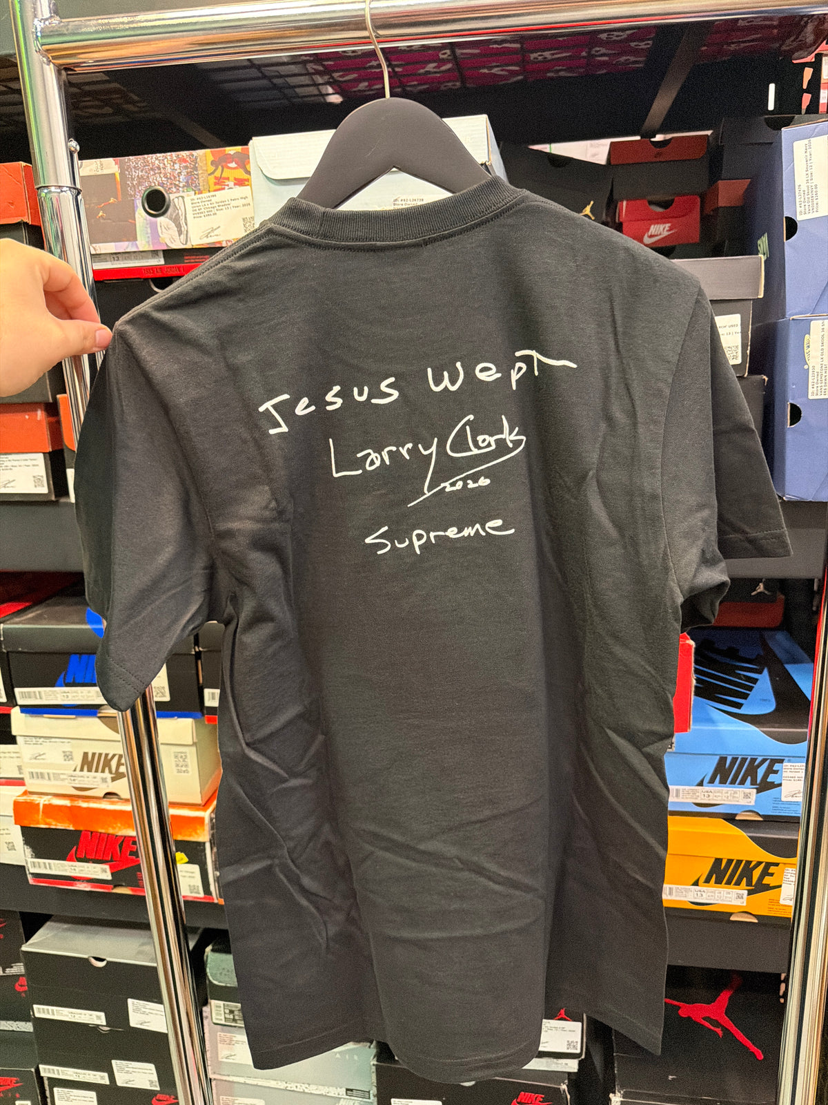 Supreme Larry Clark Gun Tee Black