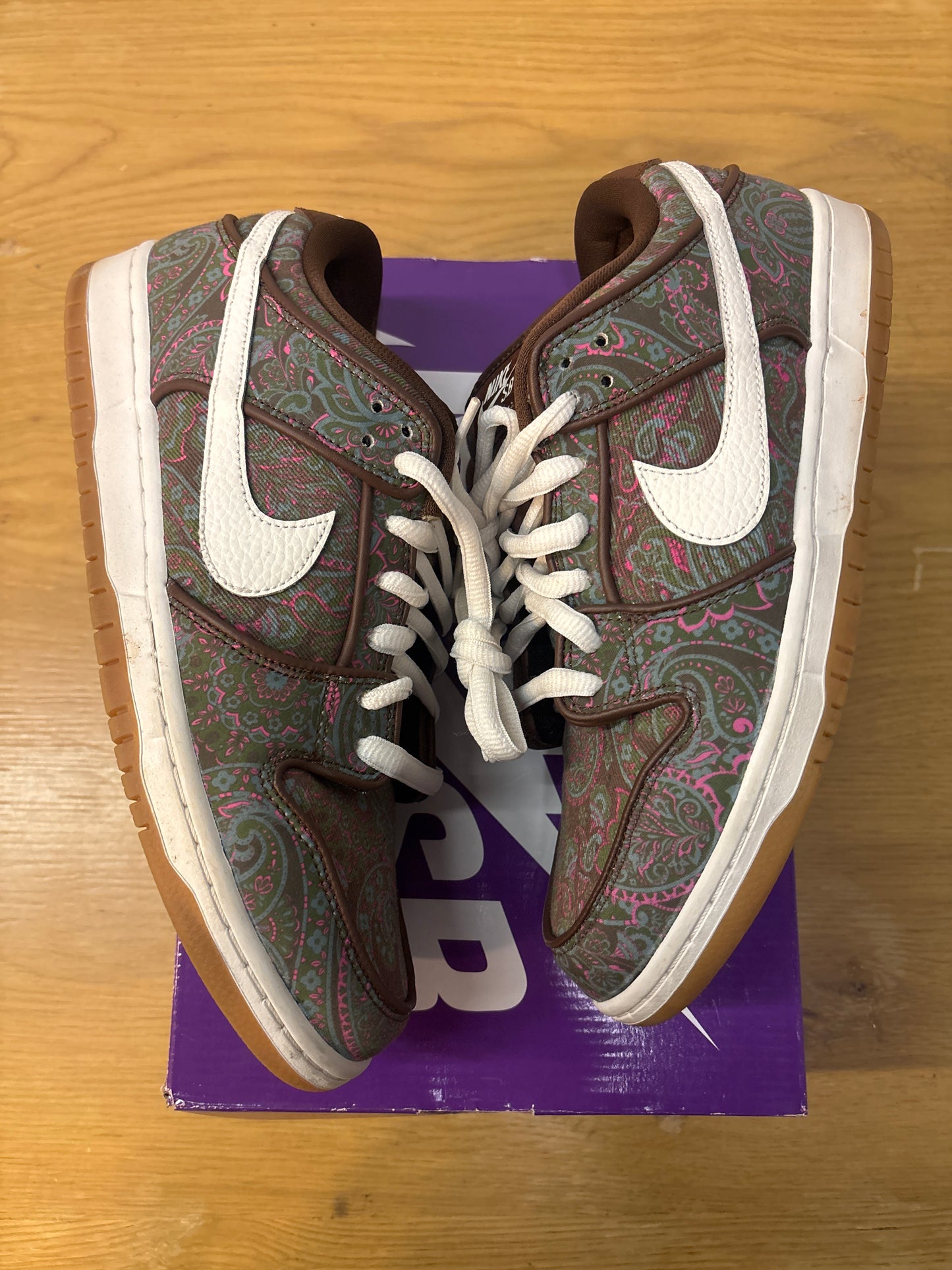 DUNK LOW PRO PREMIUM SB PAISLEY Used Sz 10.5