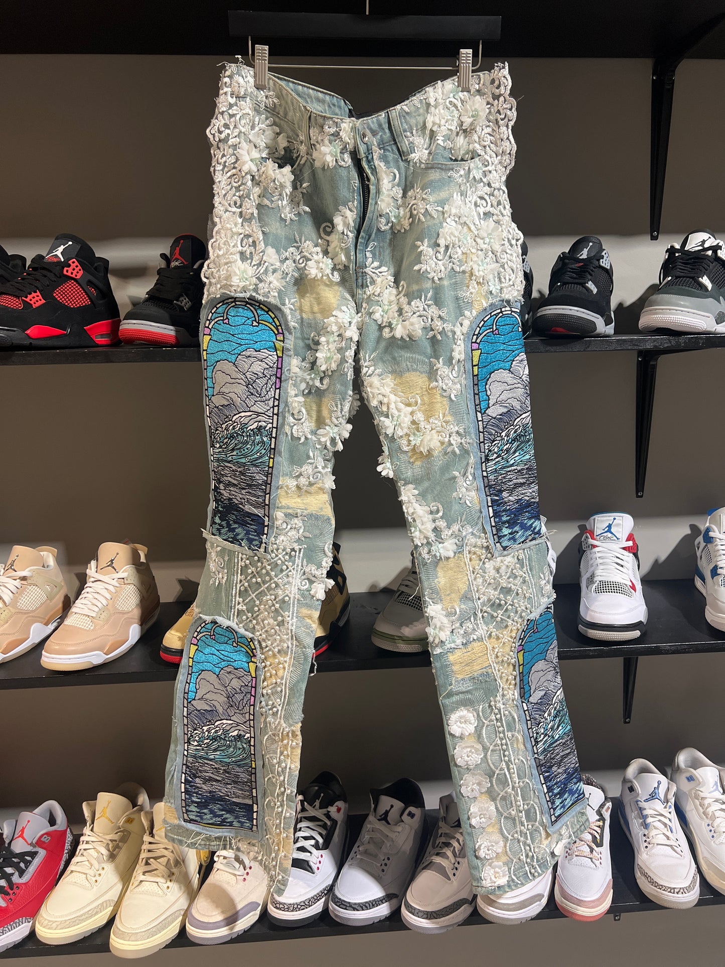 Who Decides War Lace Jeans